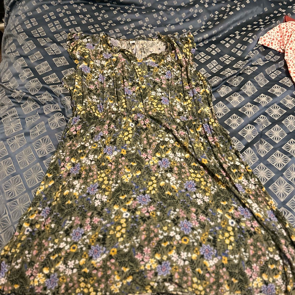 Floral Sleeveless Dress